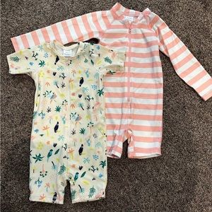 TWO Hanna Andersson One Piece SwimSuits